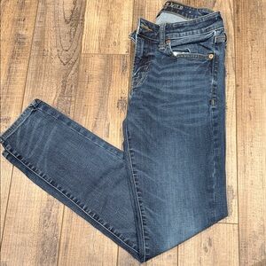 American Eagle Blue Denim Skinny Jeans